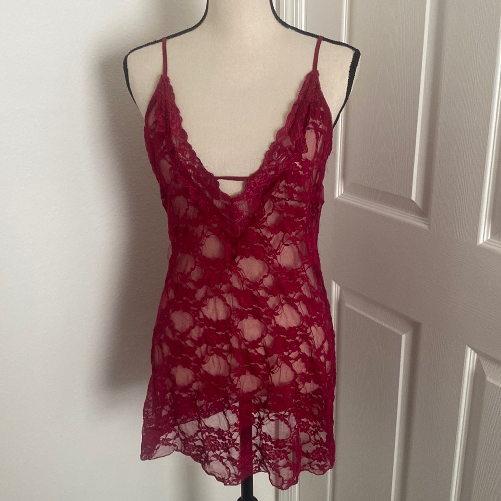 ❤️3x$20 - Dreamgirl Lace Lingerie Teddy Dress